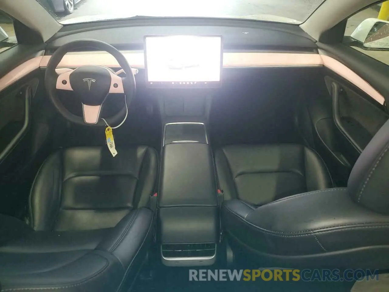 8 fotografías del automóvil dañado 5YJ3E1EA2PF460536 TESLA MODEL 3 2023