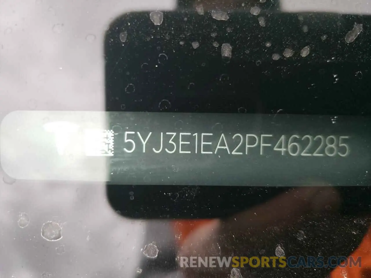 13 fotografías del automóvil dañado 5YJ3E1EA2PF462285 TESLA MODEL 3 2023