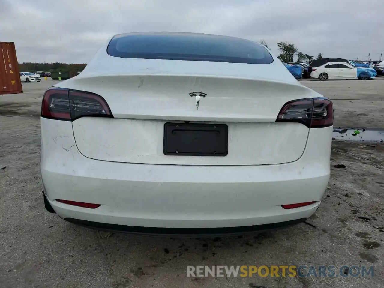 6 fotografías del automóvil dañado 5YJ3E1EA2PF463601 TESLA MODEL 3 2023