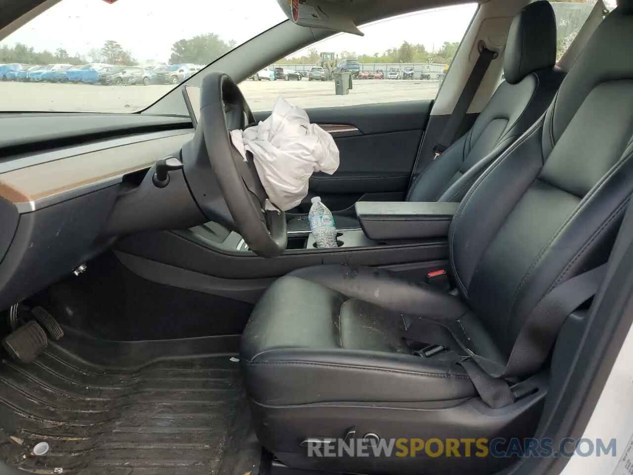 7 fotografías del automóvil dañado 5YJ3E1EA2PF463601 TESLA MODEL 3 2023