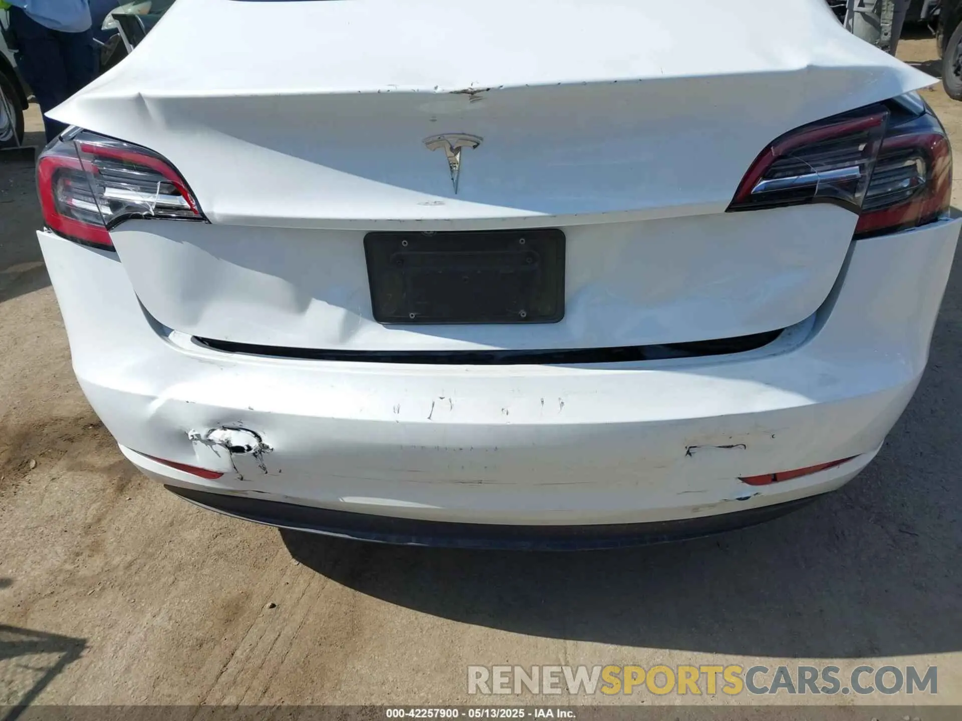 6 fotografías del automóvil dañado 5YJ3E1EA2PF465882 TESLA MODEL 3 2023