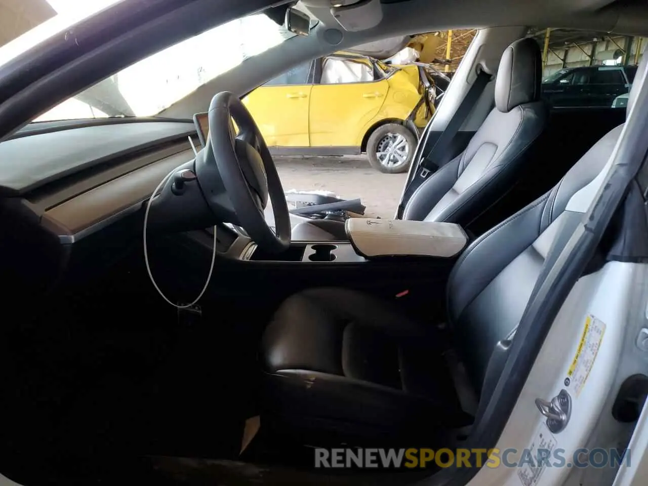 7 fotografías del automóvil dañado 5YJ3E1EA2PF471049 TESLA MODEL 3 2023