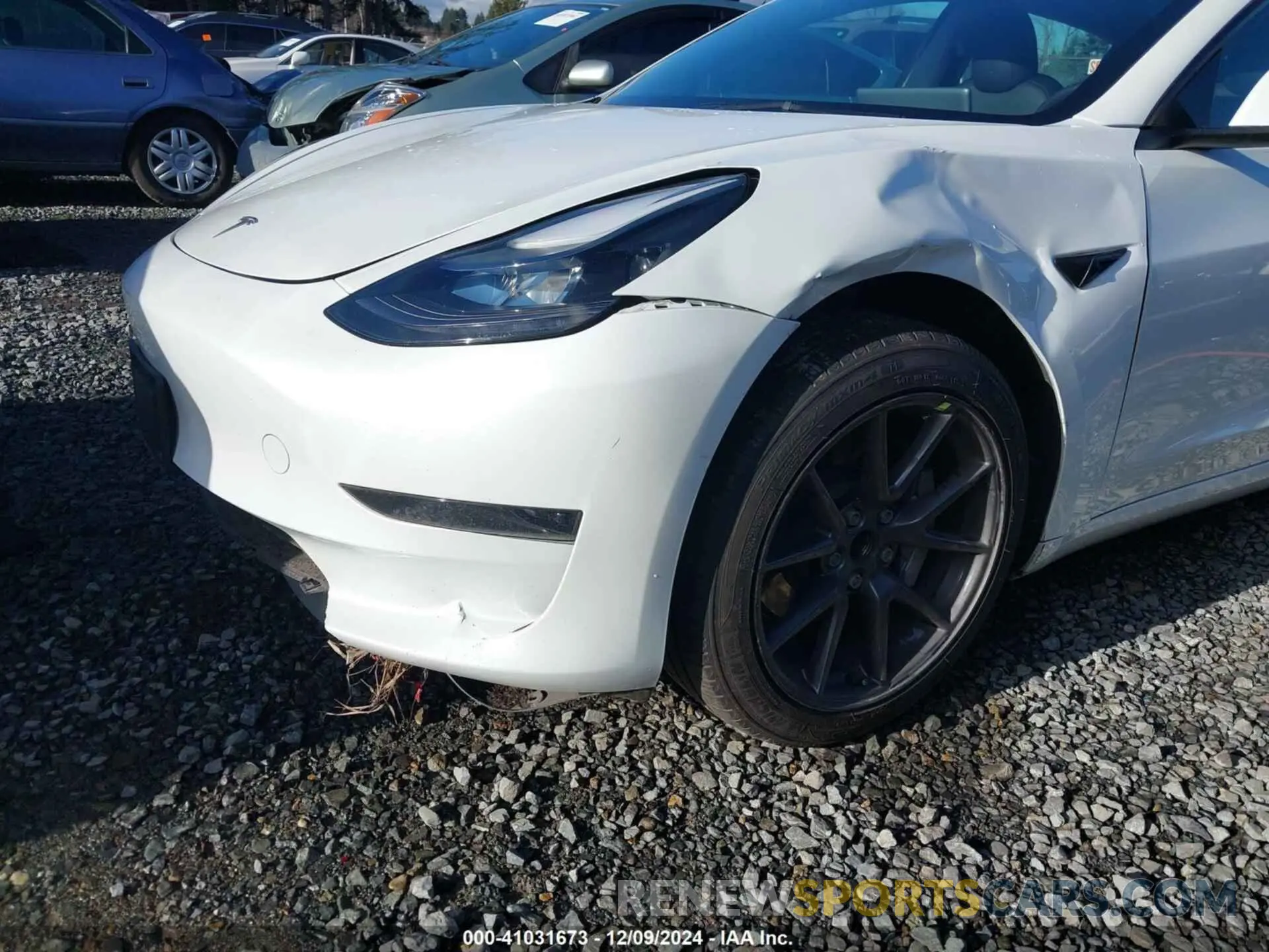 6 fotografías del automóvil dañado 5YJ3E1EA2PF474243 TESLA MODEL 3 2023