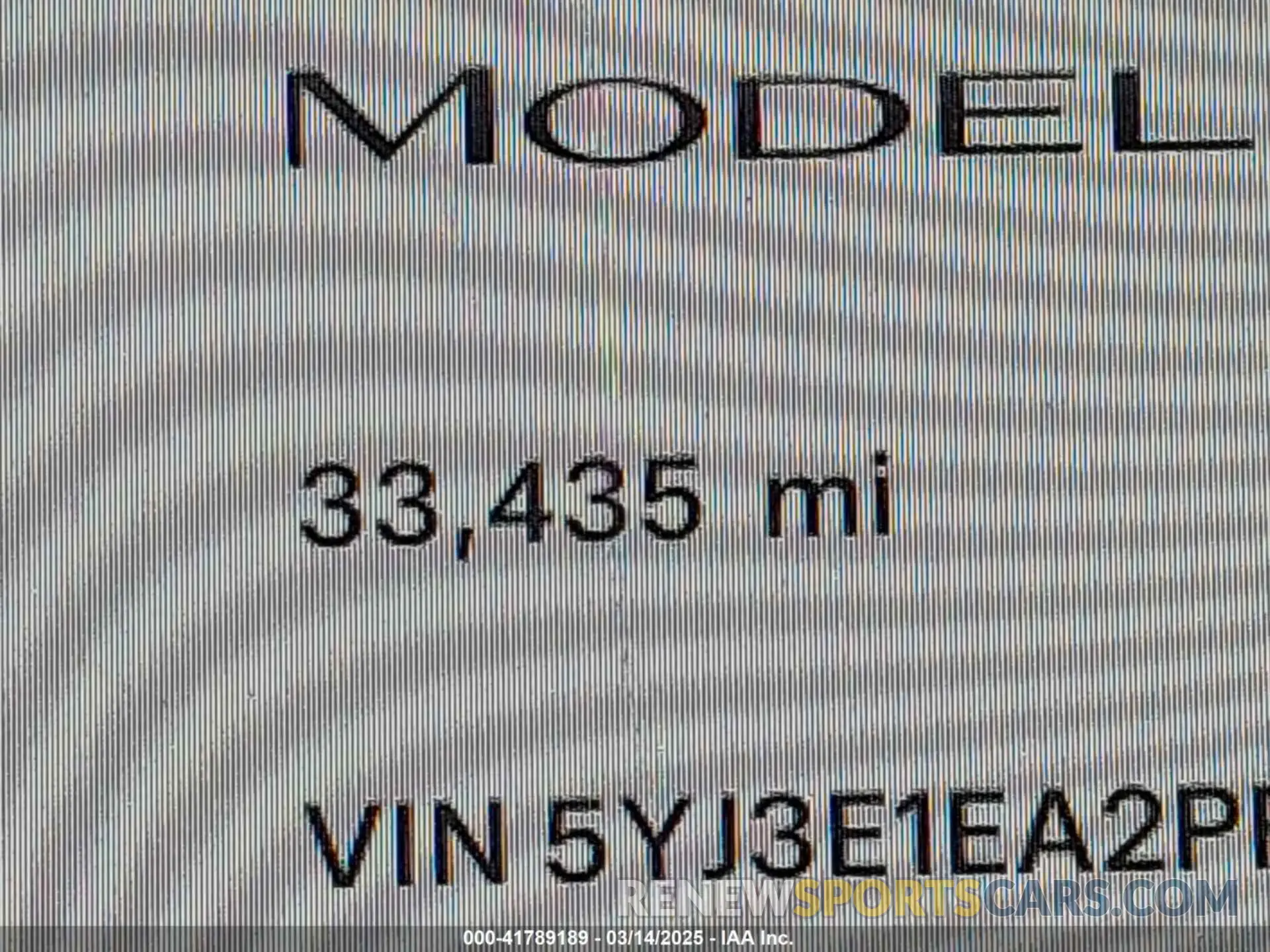 15 fotografías del automóvil dañado 5YJ3E1EA2PF476140 TESLA MODEL 3 2023
