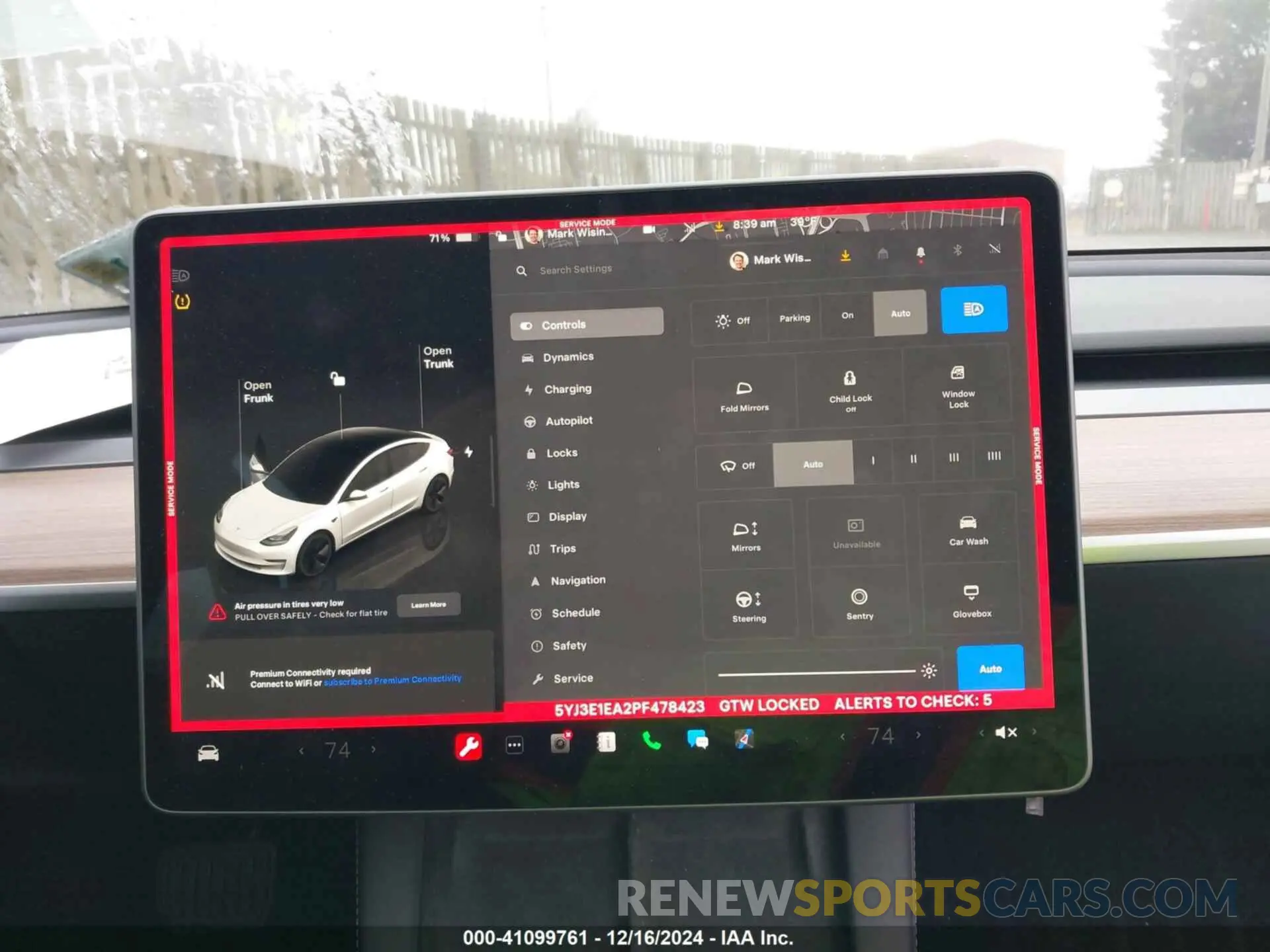 18 fotografías del automóvil dañado 5YJ3E1EA2PF478423 TESLA MODEL 3 2023