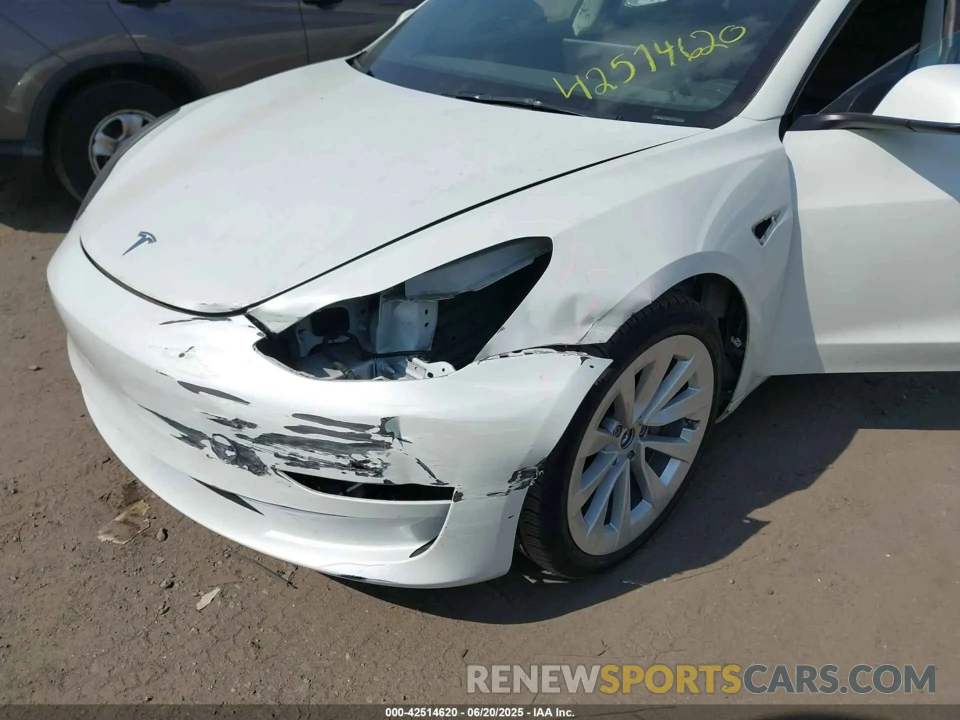 6 fotografías del automóvil dañado 5YJ3E1EA2PF484335 TESLA MODEL 3 2023