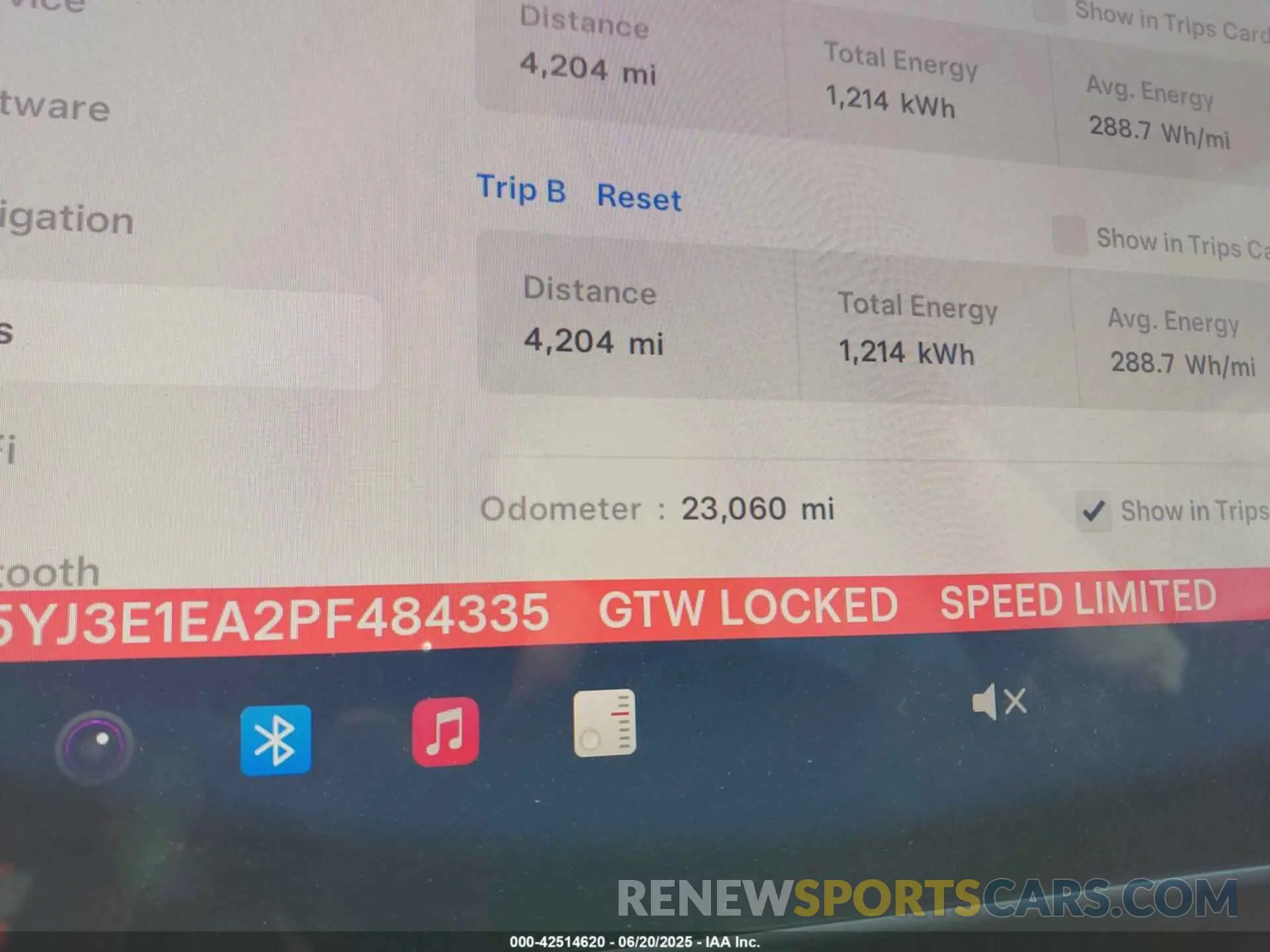 7 fotografías del automóvil dañado 5YJ3E1EA2PF484335 TESLA MODEL 3 2023
