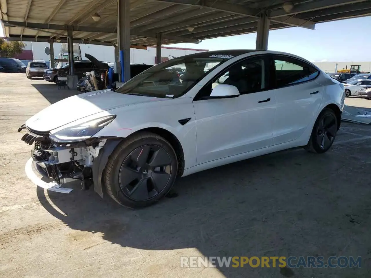 1 fotografías del automóvil dañado 5YJ3E1EA2PF490300 TESLA MODEL 3 2023