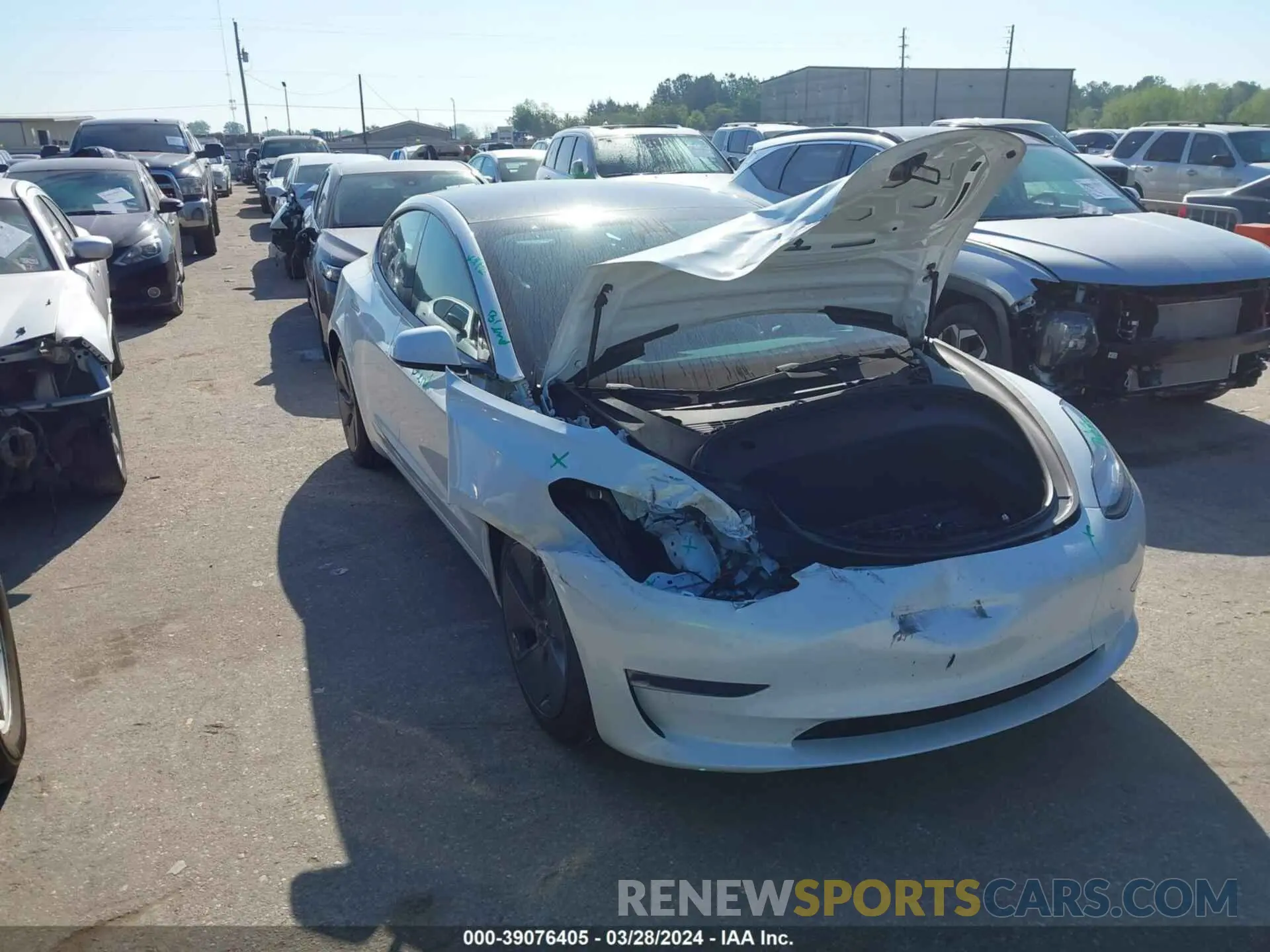 1 fotografías del automóvil dañado 5YJ3E1EA2PF492239 TESLA MODEL 3 2023