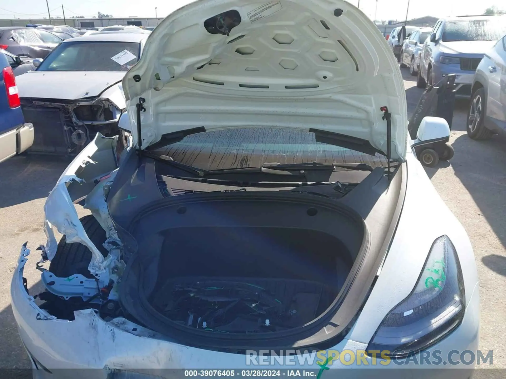 10 fotografías del automóvil dañado 5YJ3E1EA2PF492239 TESLA MODEL 3 2023