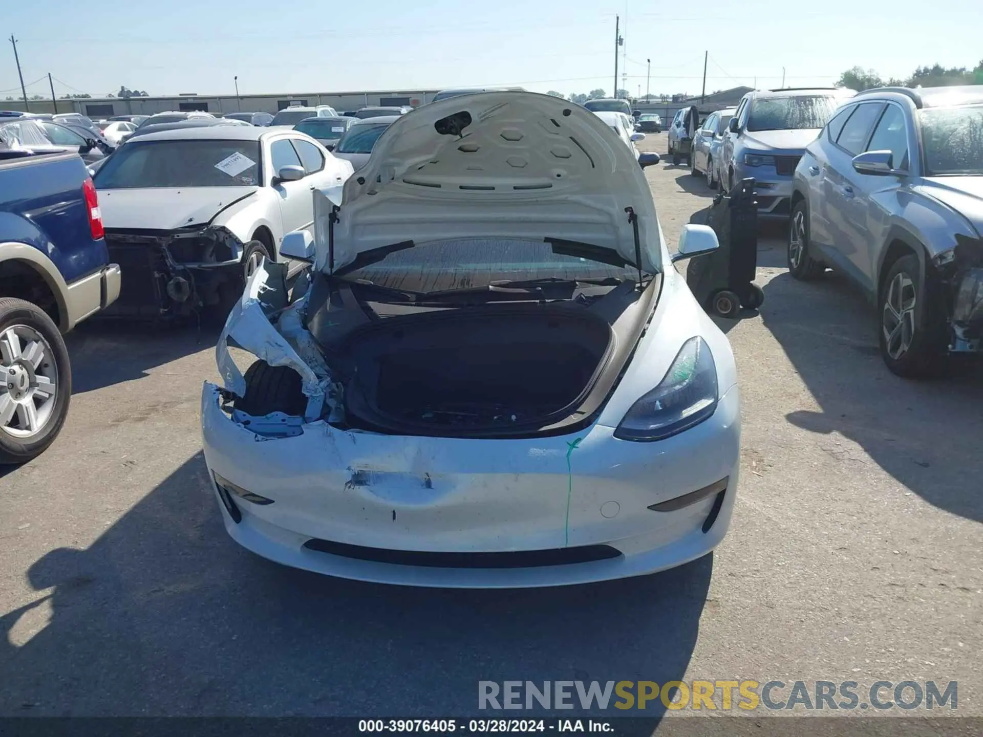 11 fotografías del automóvil dañado 5YJ3E1EA2PF492239 TESLA MODEL 3 2023