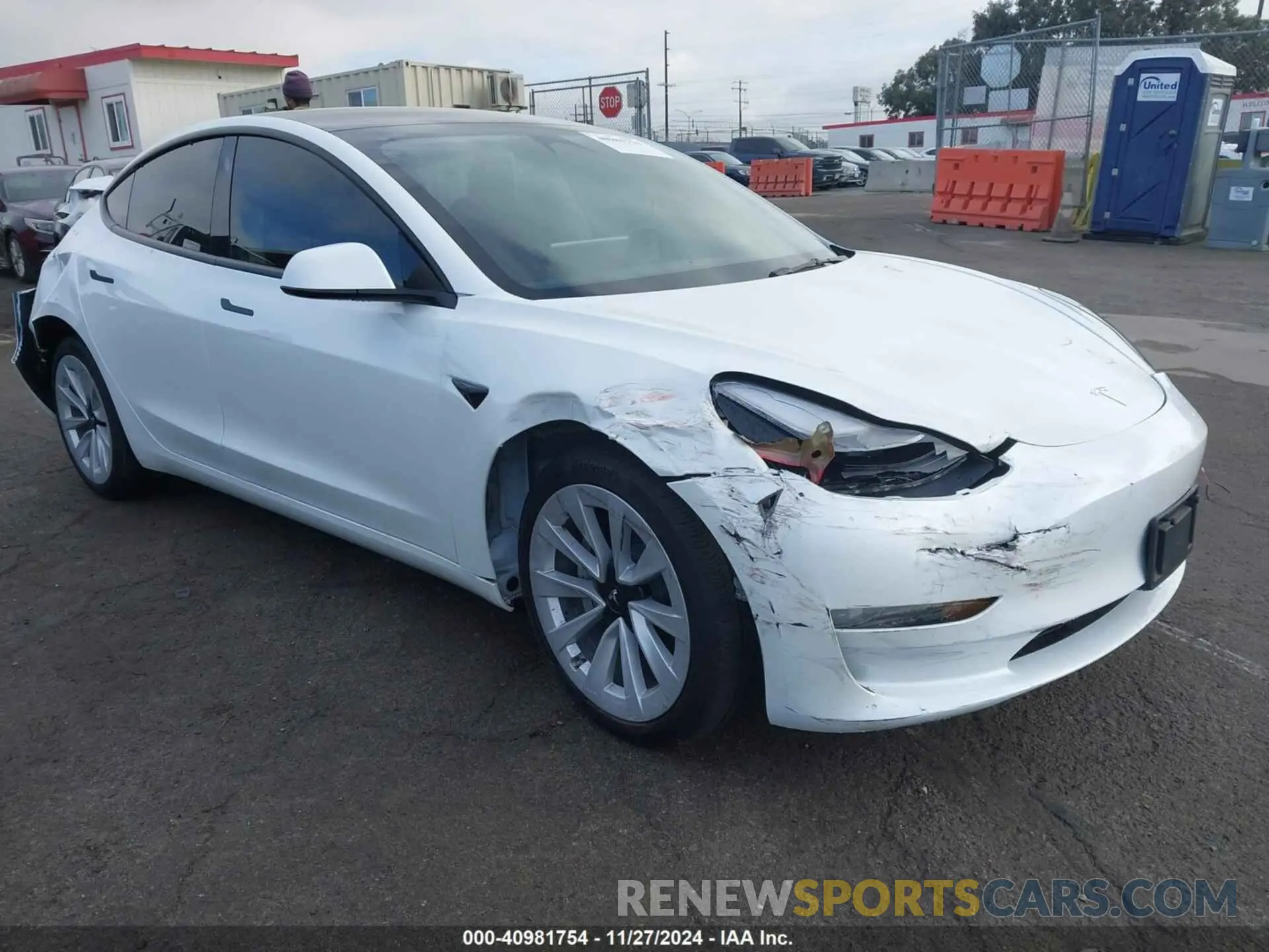 1 fotografías del automóvil dañado 5YJ3E1EA2PF497425 TESLA MODEL 3 2023