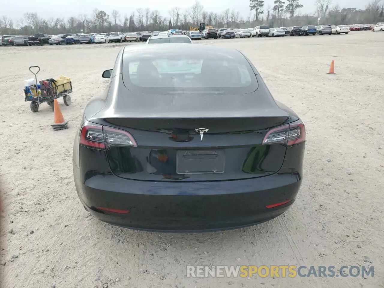 6 fotografías del automóvil dañado 5YJ3E1EA2PF500419 TESLA MODEL 3 2023