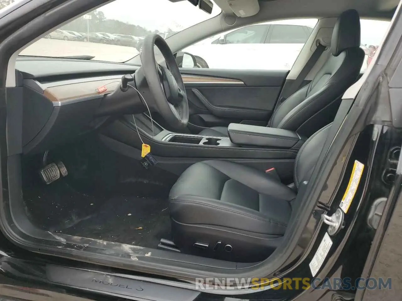 7 fotografías del automóvil dañado 5YJ3E1EA2PF500419 TESLA MODEL 3 2023