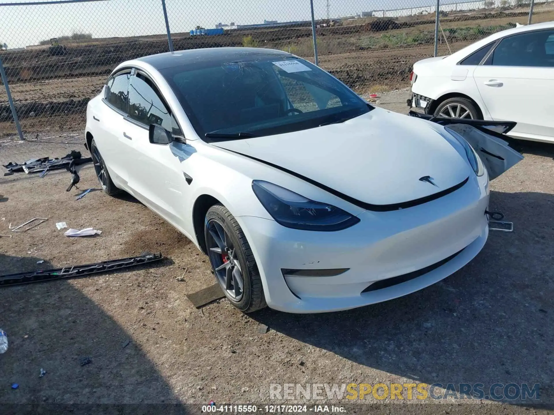 1 fotografías del automóvil dañado 5YJ3E1EA2PF500923 TESLA MODEL 3 2023