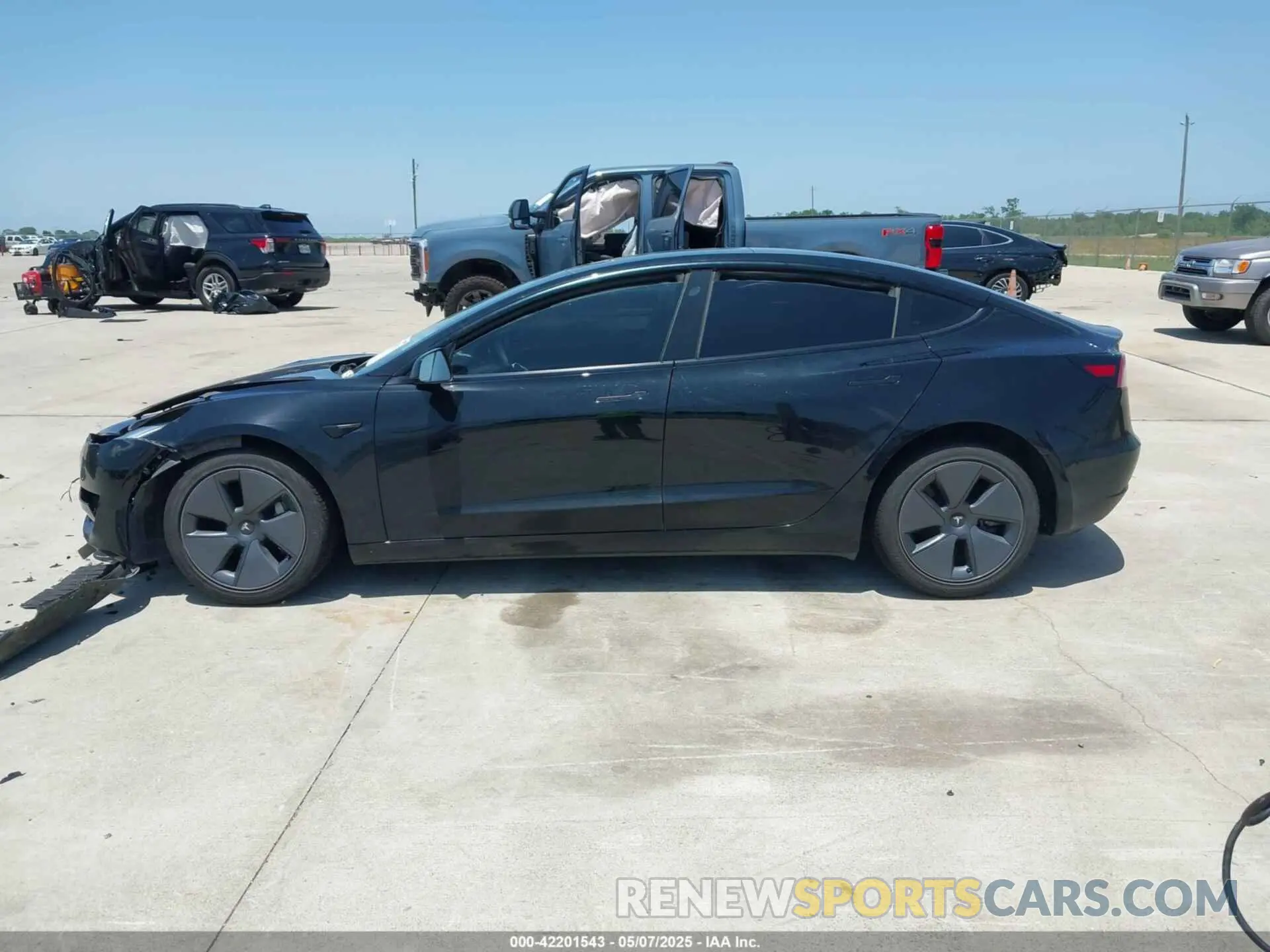 13 fotografías del automóvil dañado 5YJ3E1EA2PF501375 TESLA MODEL 3 2023