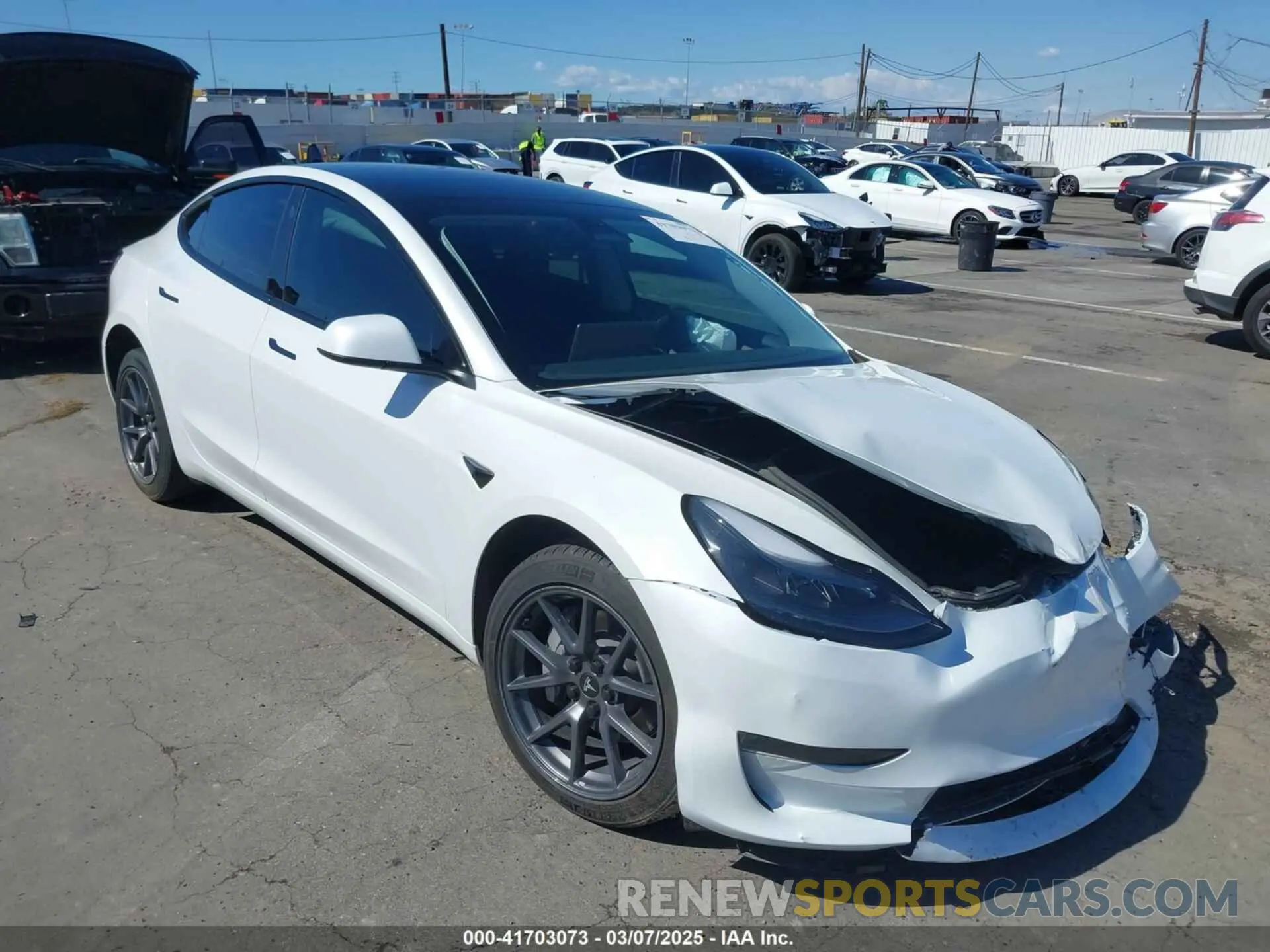 1 fotografías del automóvil dañado 5YJ3E1EA2PF514871 TESLA MODEL 3 2023