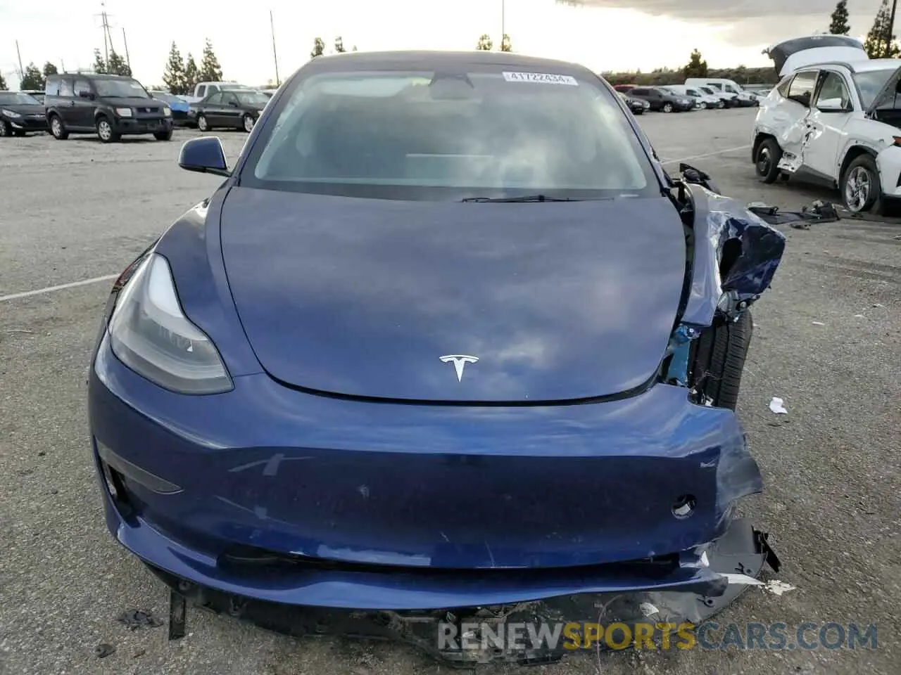 5 fotografías del automóvil dañado 5YJ3E1EA2PF515910 TESLA MODEL 3 2023