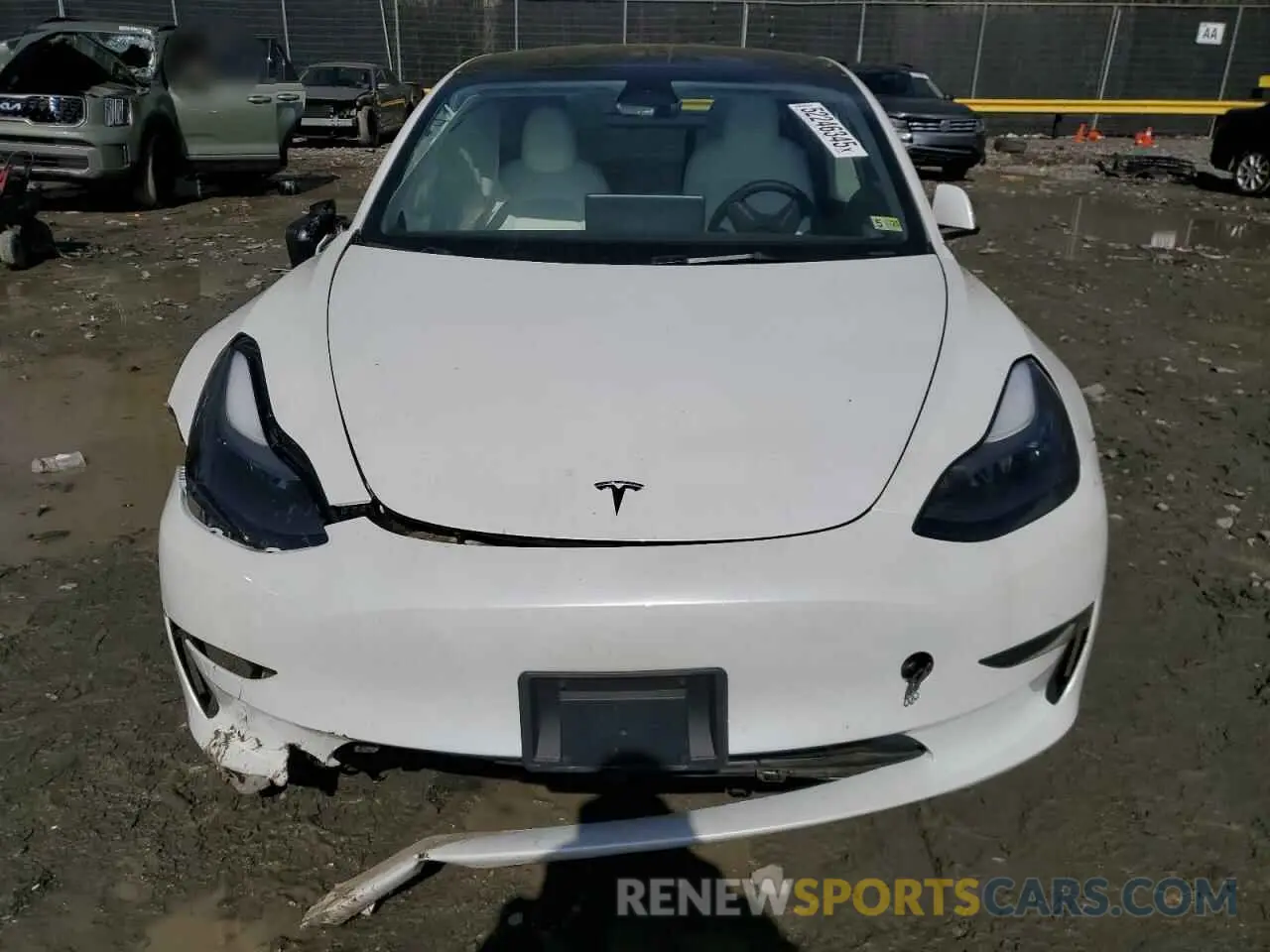 5 fotografías del automóvil dañado 5YJ3E1EA2PF541830 TESLA MODEL 3 2023
