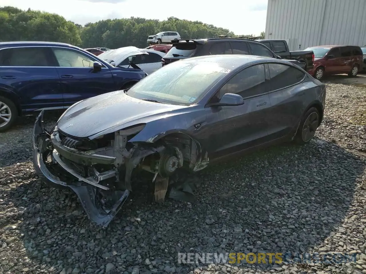 1 fotografías del automóvil dañado 5YJ3E1EA2PF544386 TESLA MODEL 3 2023