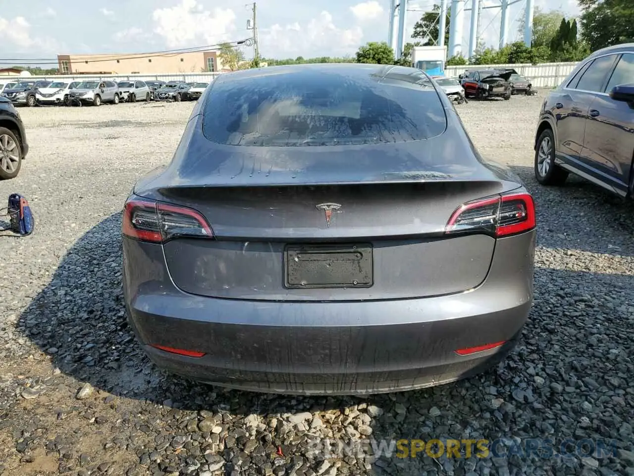 6 fotografías del automóvil dañado 5YJ3E1EA2PF544386 TESLA MODEL 3 2023