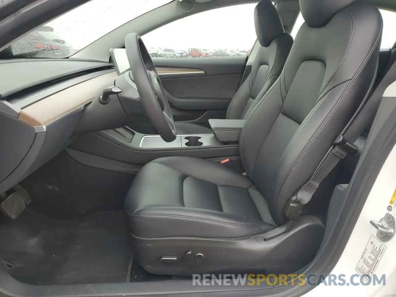 7 fotografías del automóvil dañado 5YJ3E1EA2PF555968 TESLA MODEL 3 2023