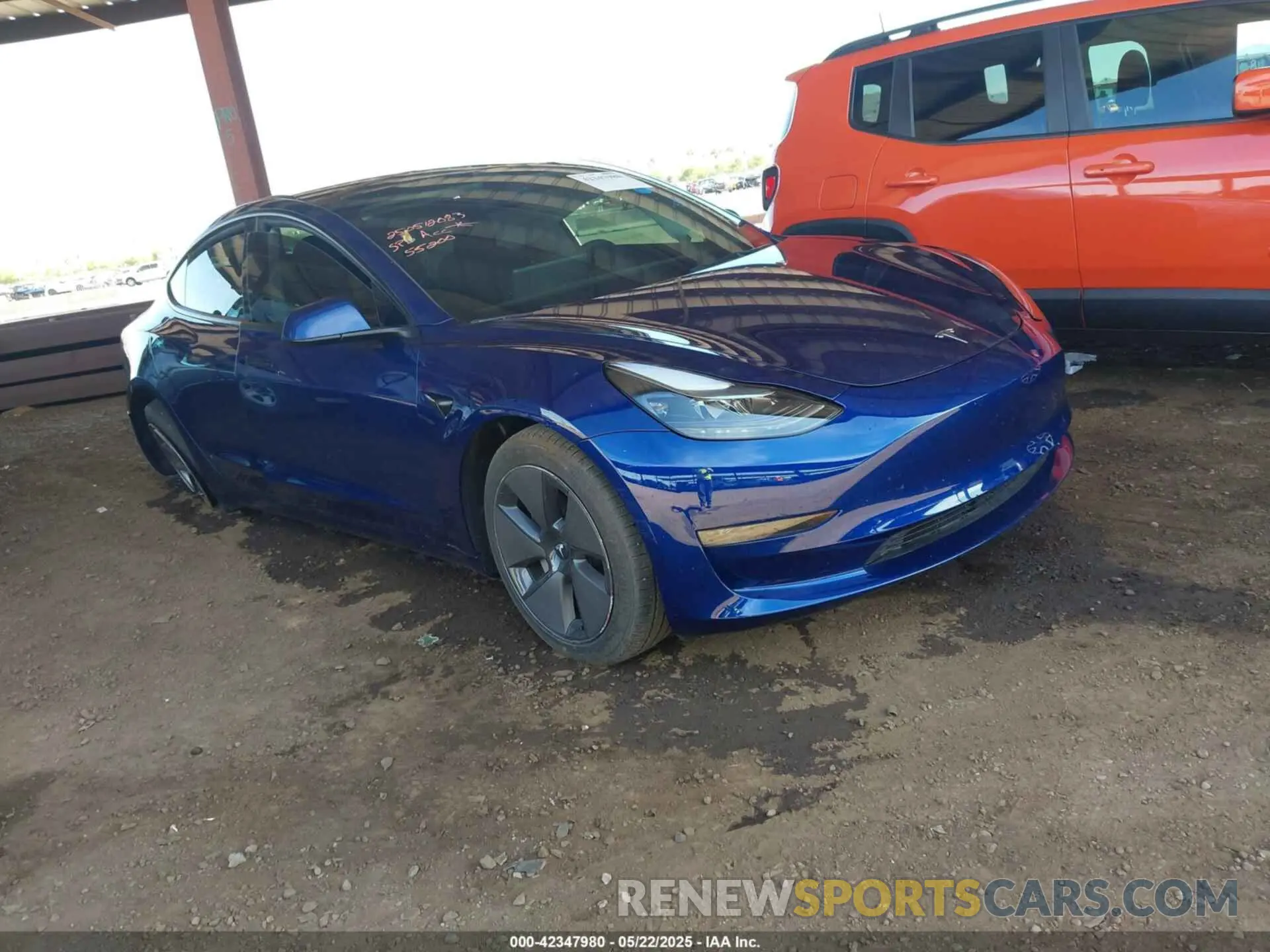 1 fotografías del automóvil dañado 5YJ3E1EA2PF557011 TESLA MODEL 3 2023
