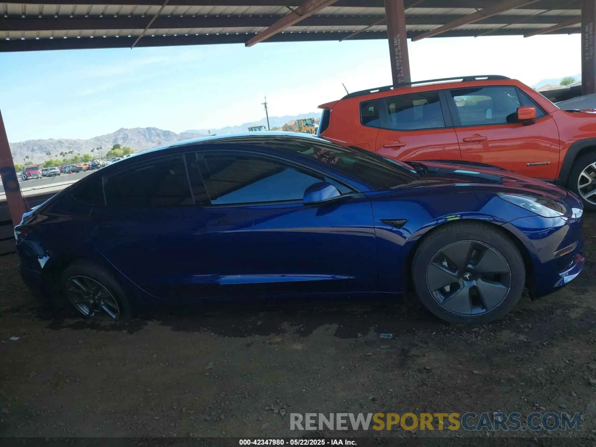 12 fotografías del automóvil dañado 5YJ3E1EA2PF557011 TESLA MODEL 3 2023