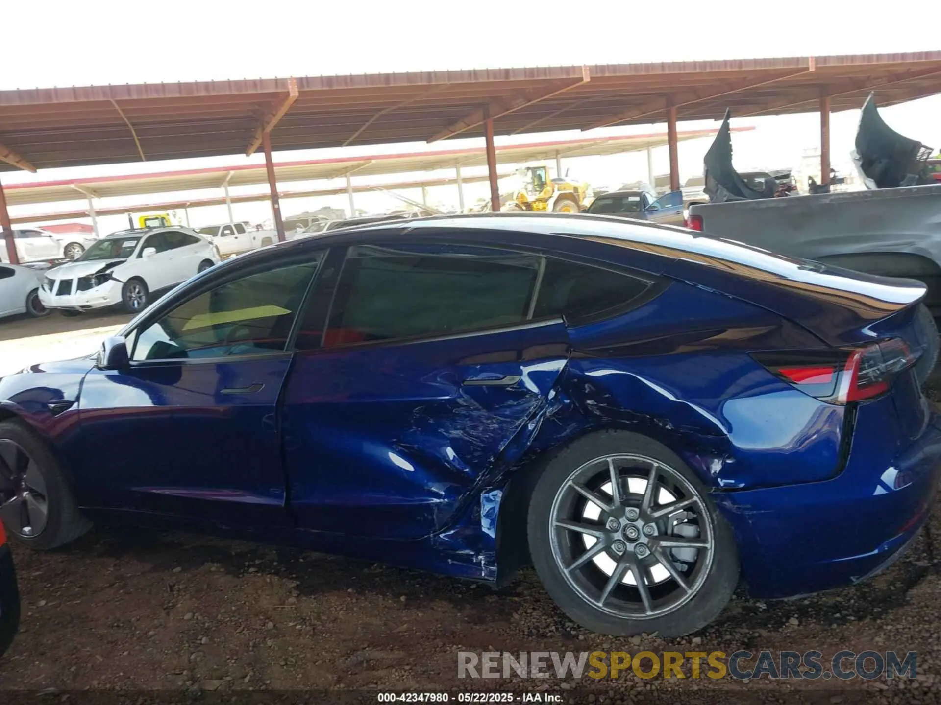 13 fotografías del automóvil dañado 5YJ3E1EA2PF557011 TESLA MODEL 3 2023