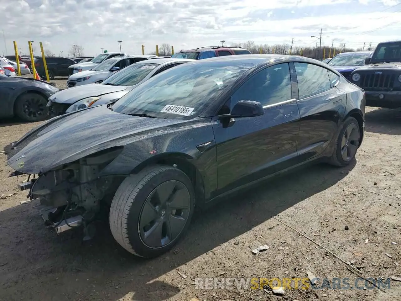 1 fotografías del automóvil dañado 5YJ3E1EA2PF563570 TESLA MODEL 3 2023