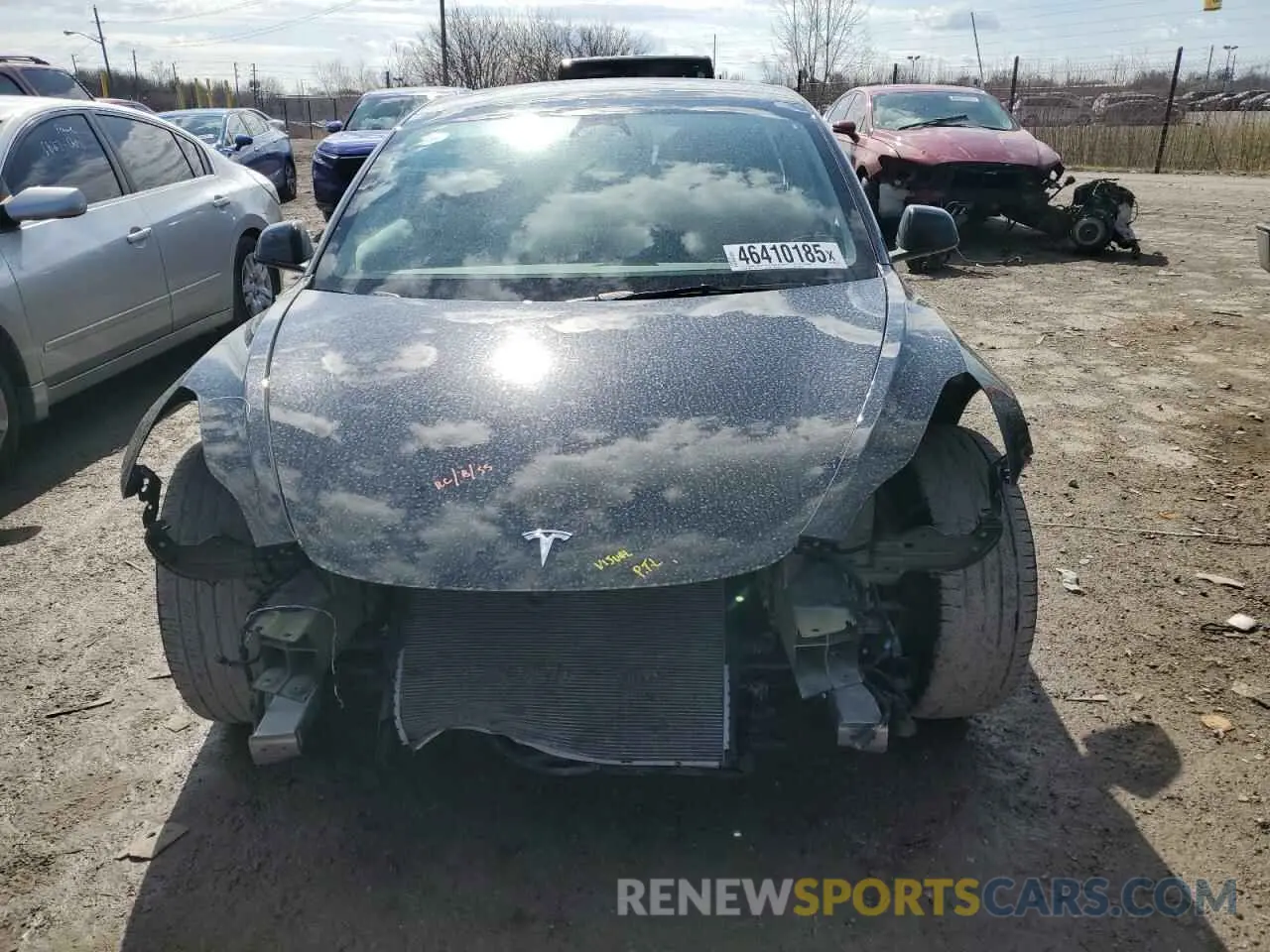5 fotografías del automóvil dañado 5YJ3E1EA2PF563570 TESLA MODEL 3 2023