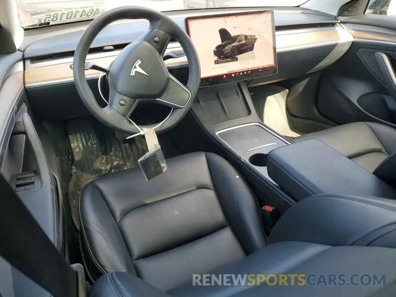8 fotografías del automóvil dañado 5YJ3E1EA2PF563570 TESLA MODEL 3 2023