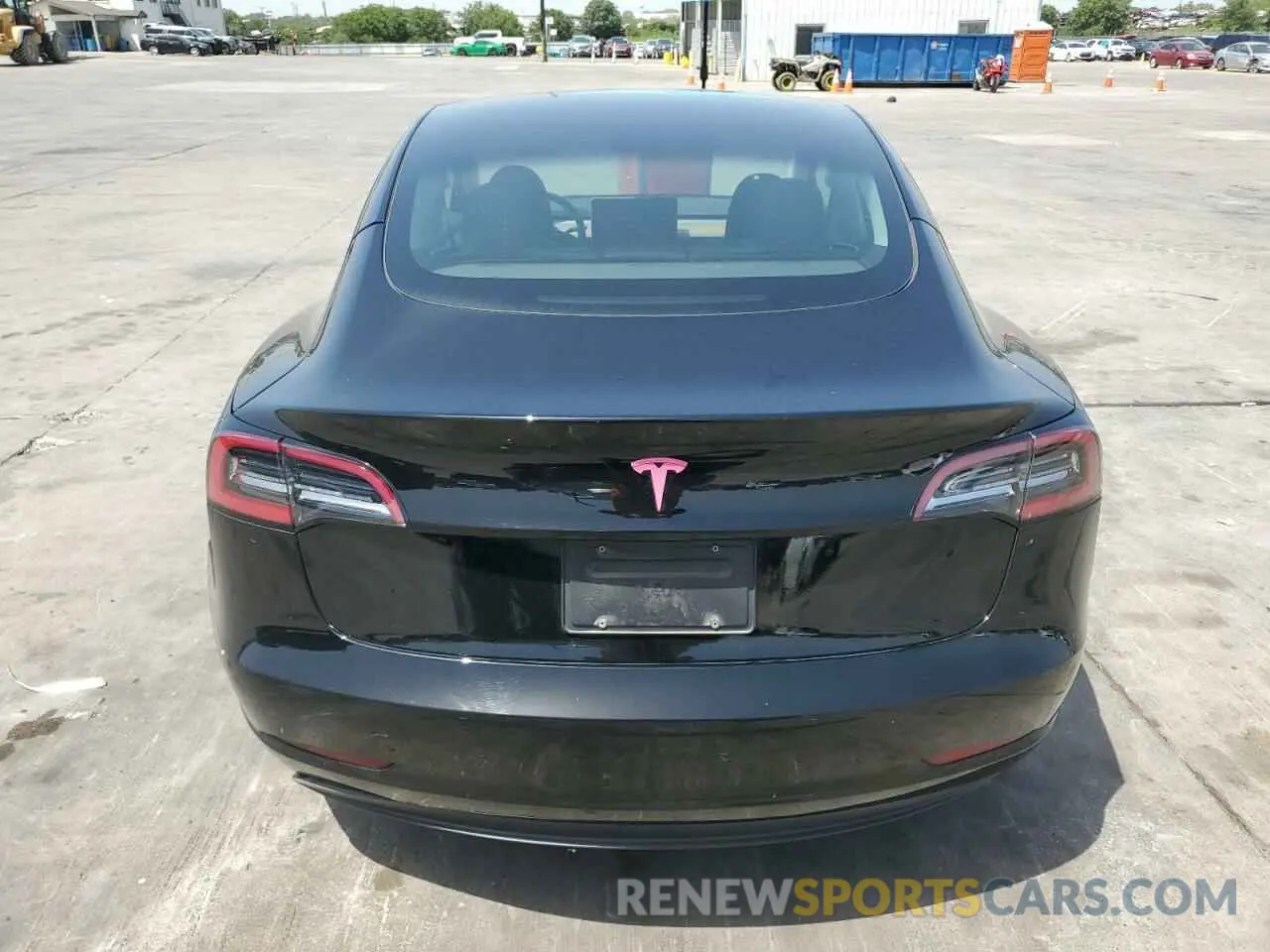 6 fotografías del automóvil dañado 5YJ3E1EA2PF567991 TESLA MODEL 3 2023