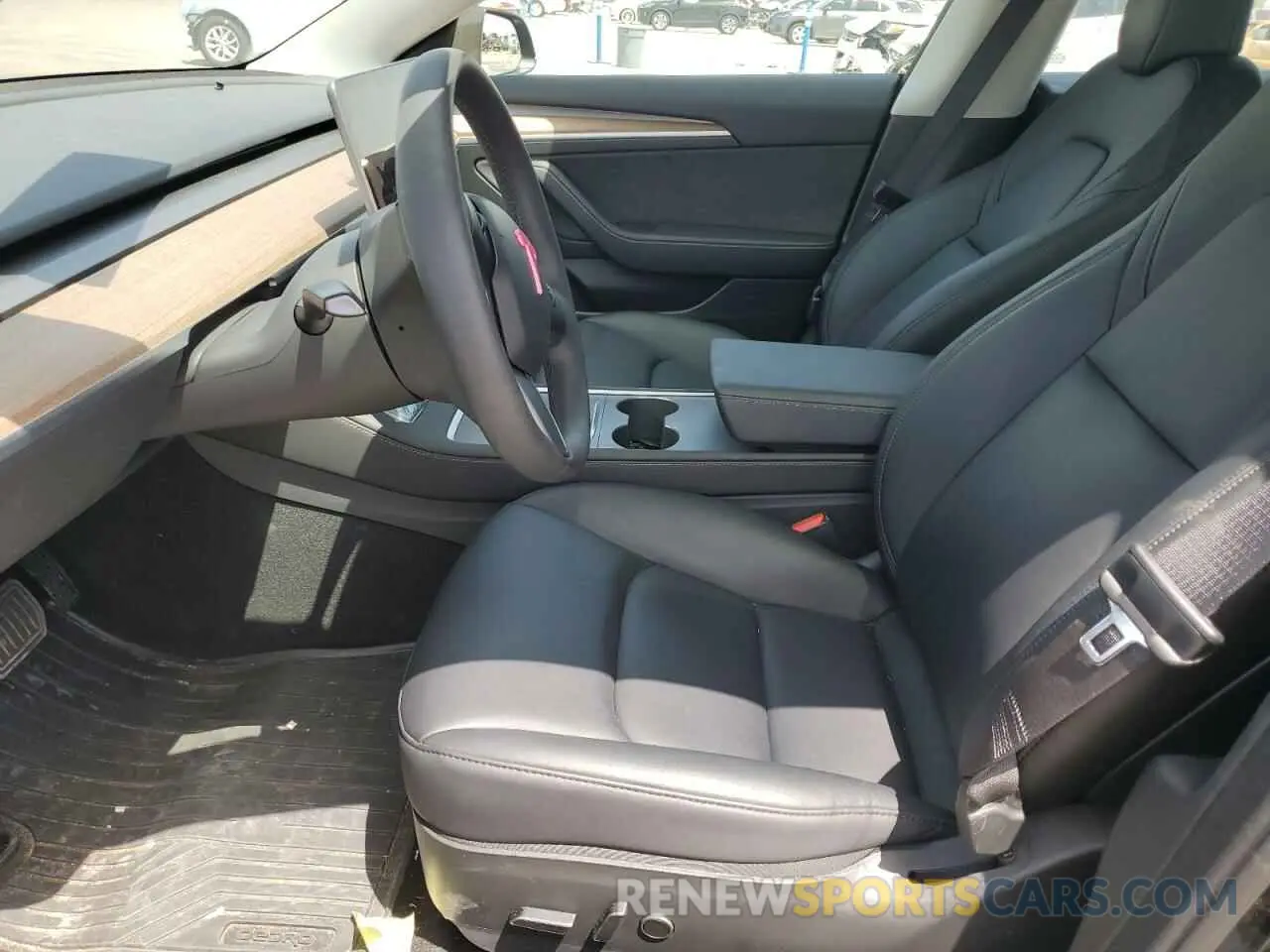 7 fotografías del automóvil dañado 5YJ3E1EA2PF567991 TESLA MODEL 3 2023