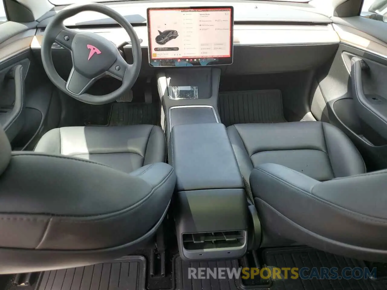 8 fotografías del automóvil dañado 5YJ3E1EA2PF567991 TESLA MODEL 3 2023