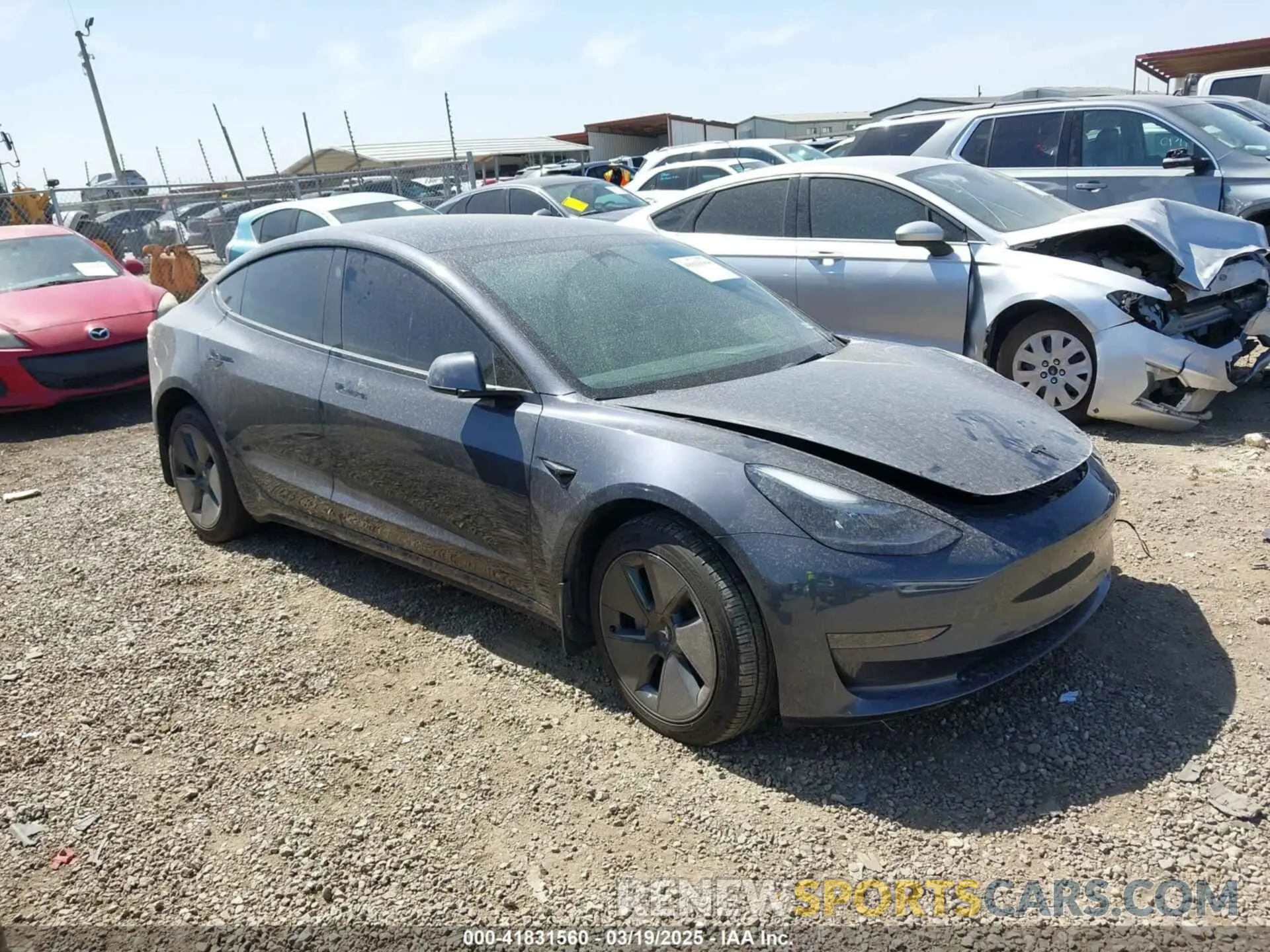 1 fotografías del automóvil dañado 5YJ3E1EA2PF569644 TESLA MODEL 3 2023