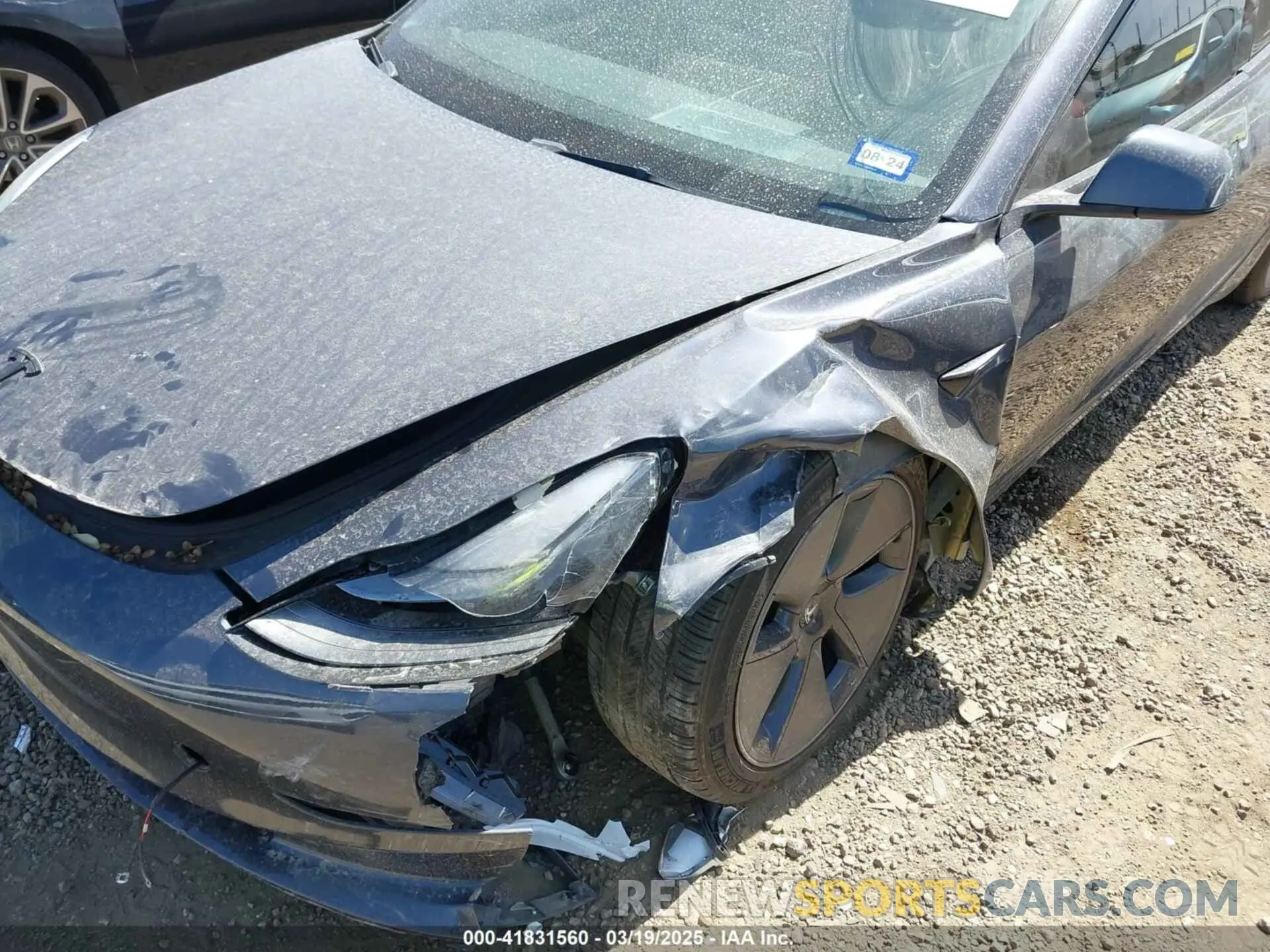 6 fotografías del automóvil dañado 5YJ3E1EA2PF569644 TESLA MODEL 3 2023