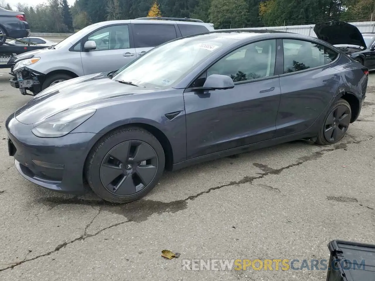 1 fotografías del automóvil dañado 5YJ3E1EA2PF583219 TESLA MODEL 3 2023