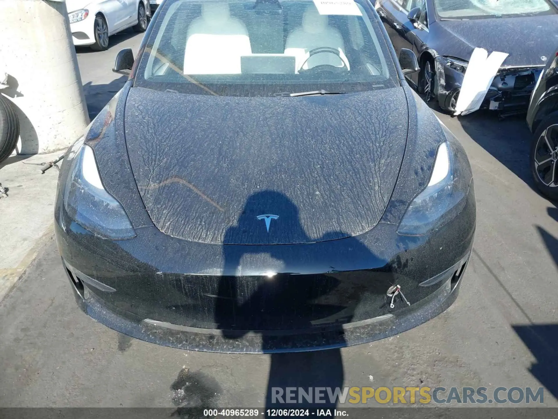 13 fotografías del automóvil dañado 5YJ3E1EA2PF584631 TESLA MODEL 3 2023