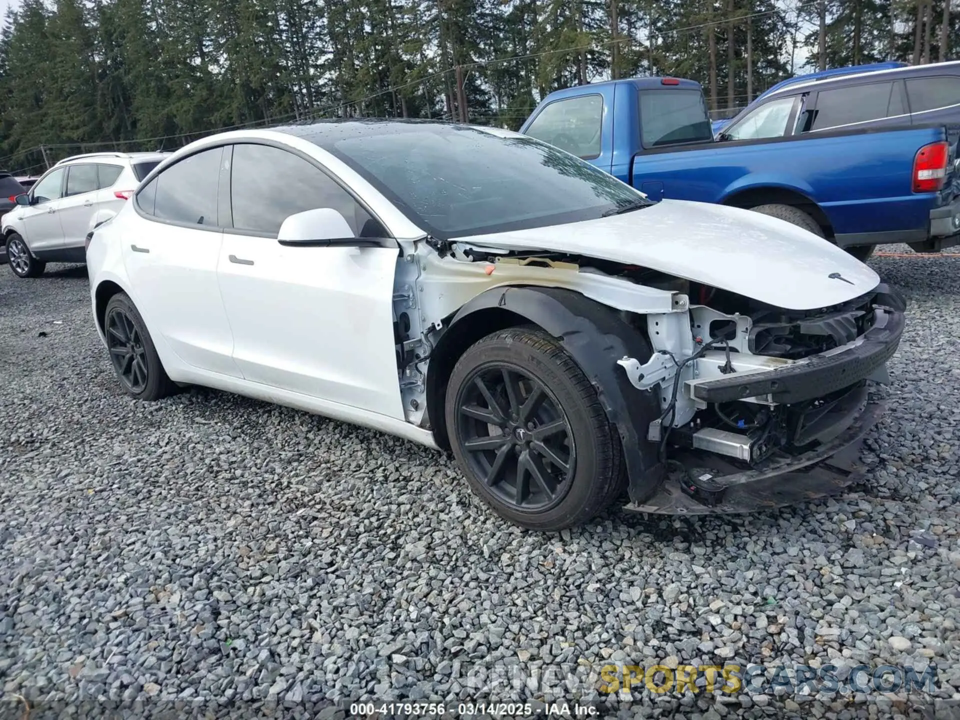 1 fotografías del automóvil dañado 5YJ3E1EA2PF612427 TESLA MODEL 3 2023