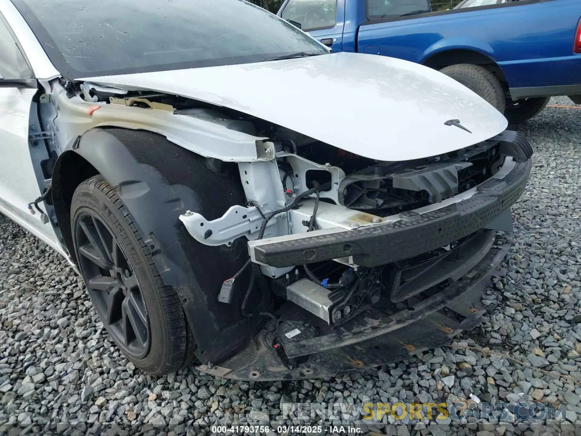6 fotografías del automóvil dañado 5YJ3E1EA2PF612427 TESLA MODEL 3 2023