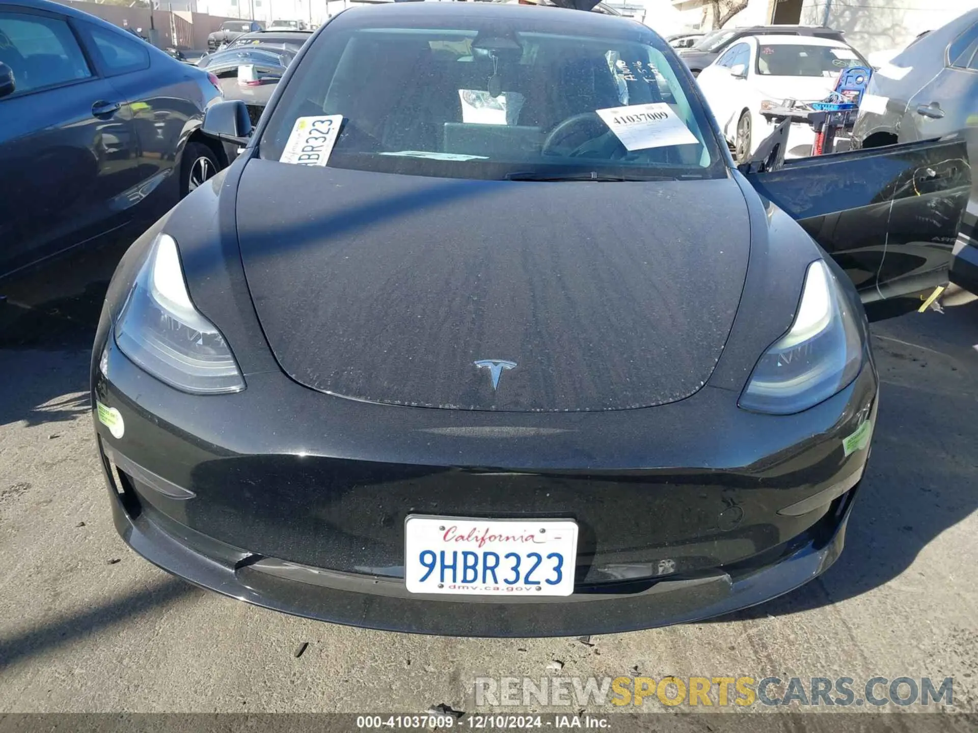 10 fotografías del automóvil dañado 5YJ3E1EA2PF612749 TESLA MODEL 3 2023