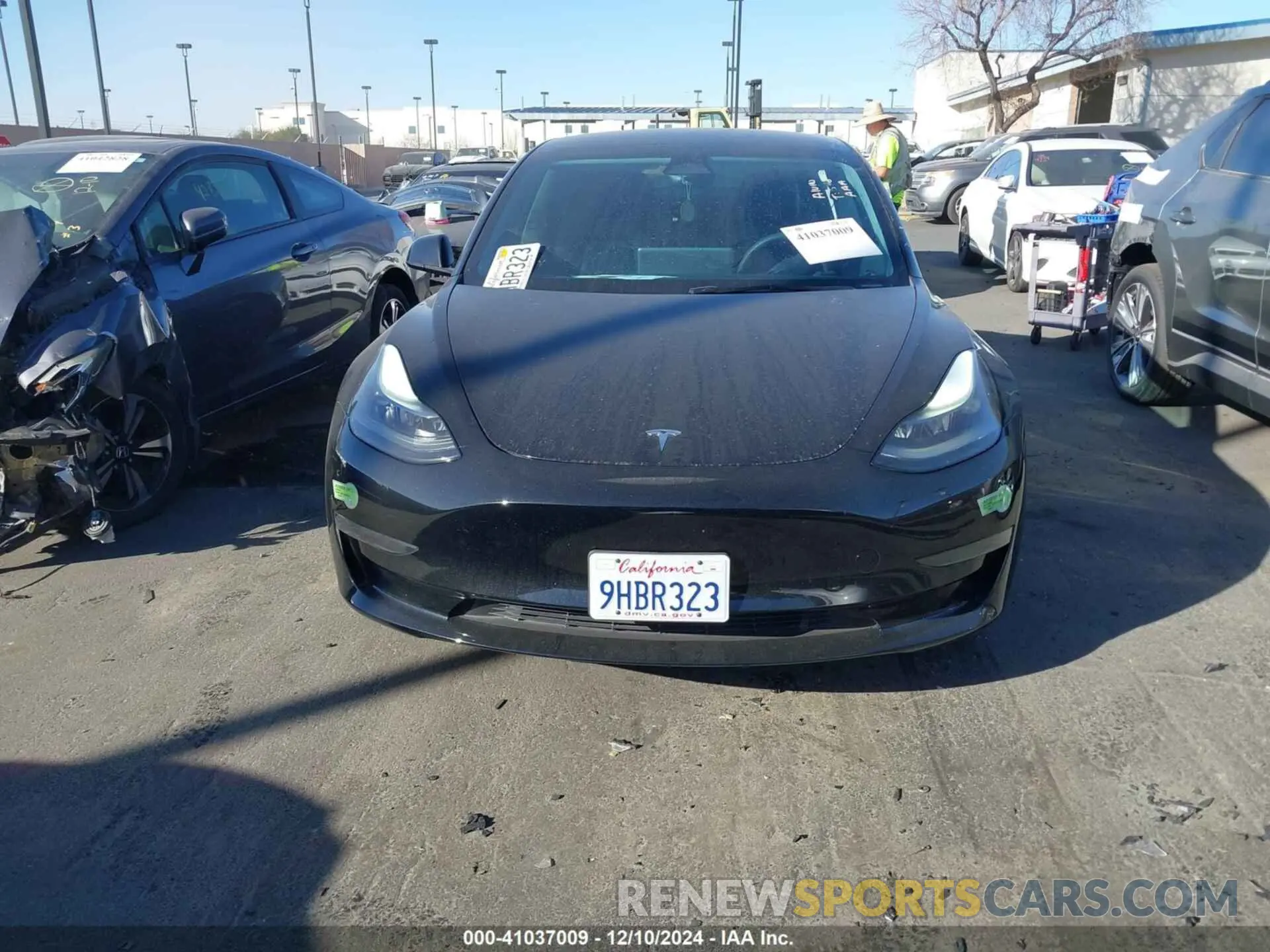 13 fotografías del automóvil dañado 5YJ3E1EA2PF612749 TESLA MODEL 3 2023