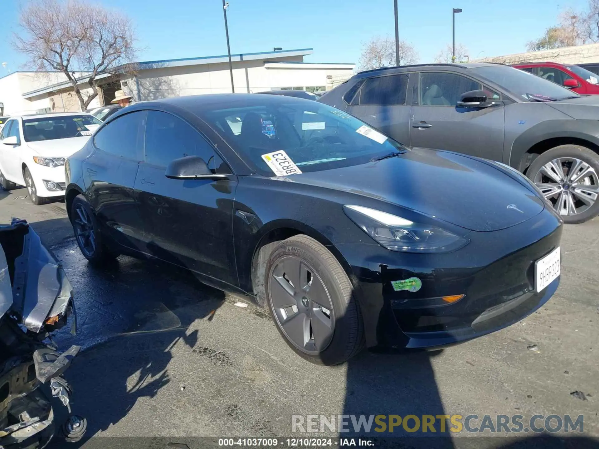 14 fotografías del automóvil dañado 5YJ3E1EA2PF612749 TESLA MODEL 3 2023