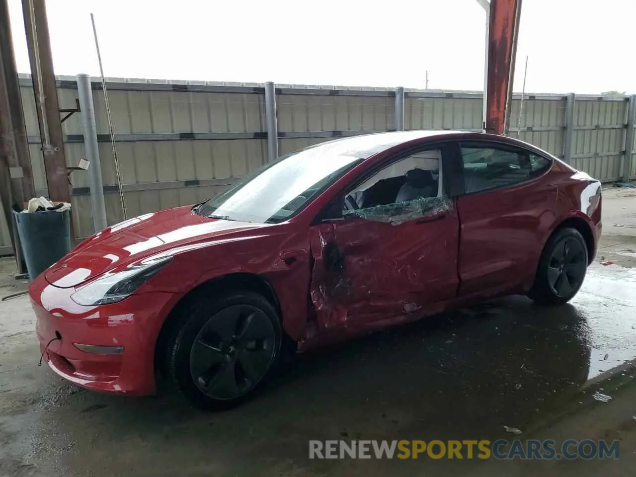 1 fotografías del automóvil dañado 5YJ3E1EA2PF614940 TESLA MODEL 3 2023
