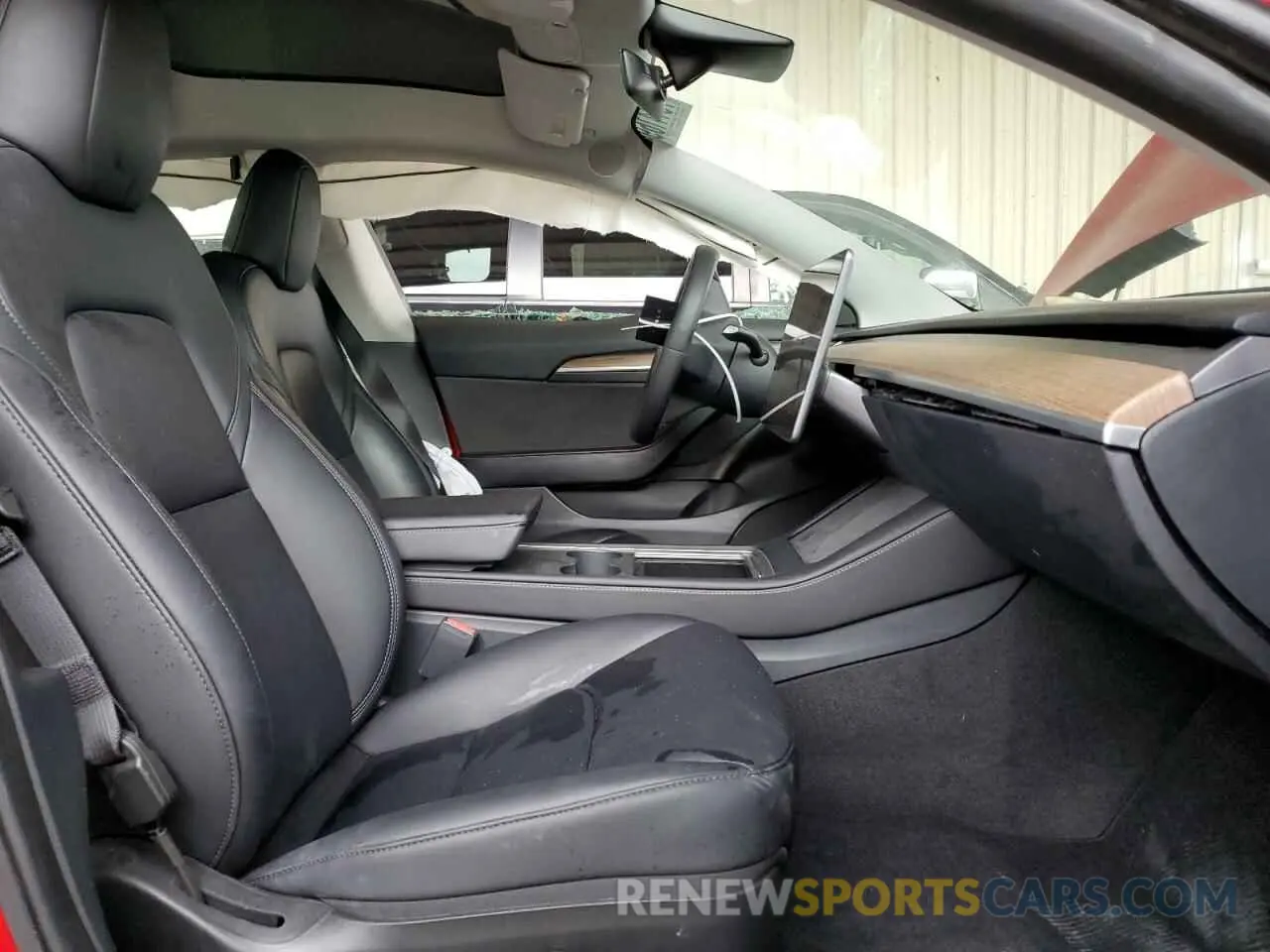 7 fotografías del automóvil dañado 5YJ3E1EA2PF614940 TESLA MODEL 3 2023