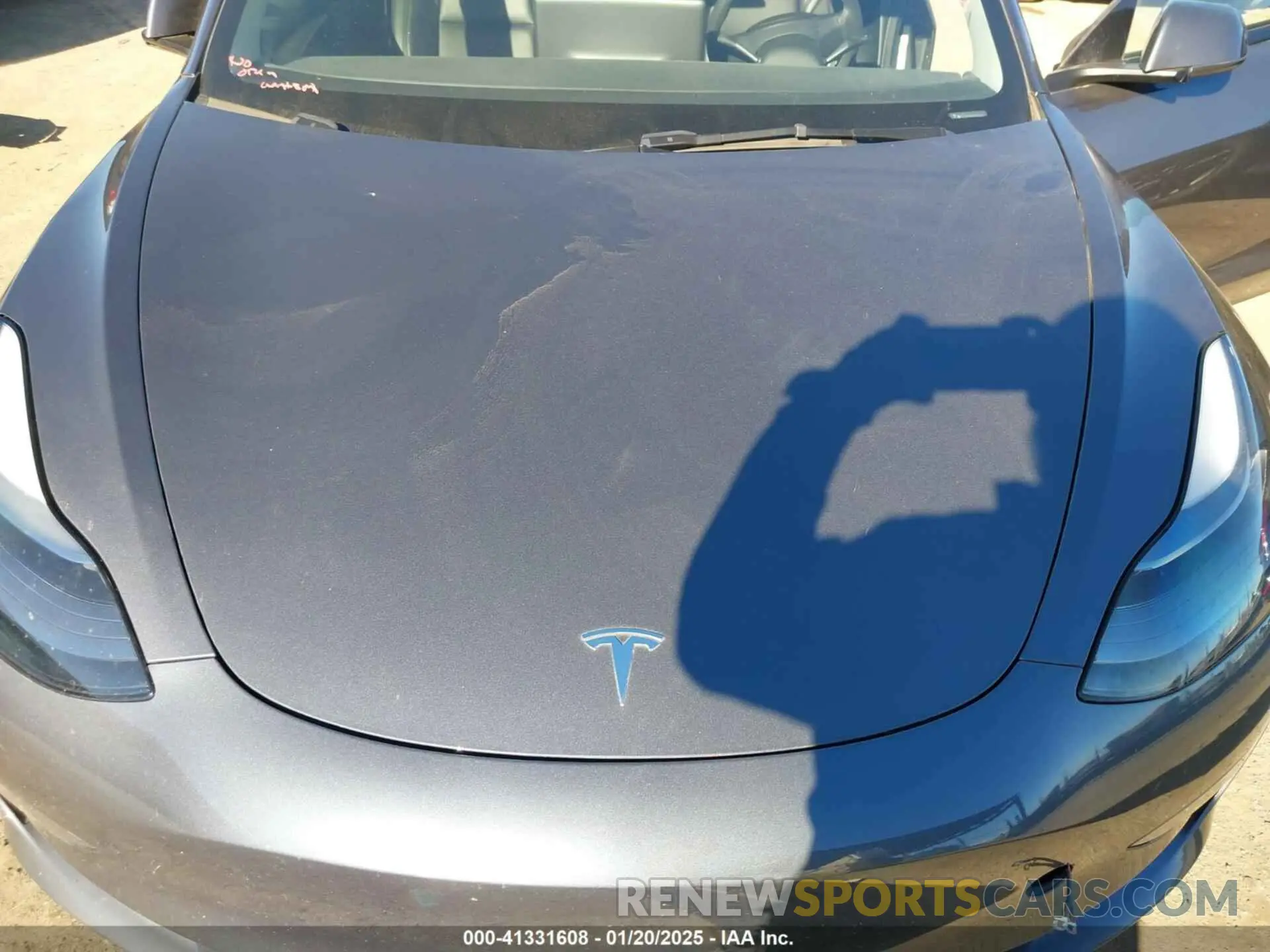 10 fotografías del automóvil dañado 5YJ3E1EA2PF615974 TESLA MODEL 3 2023