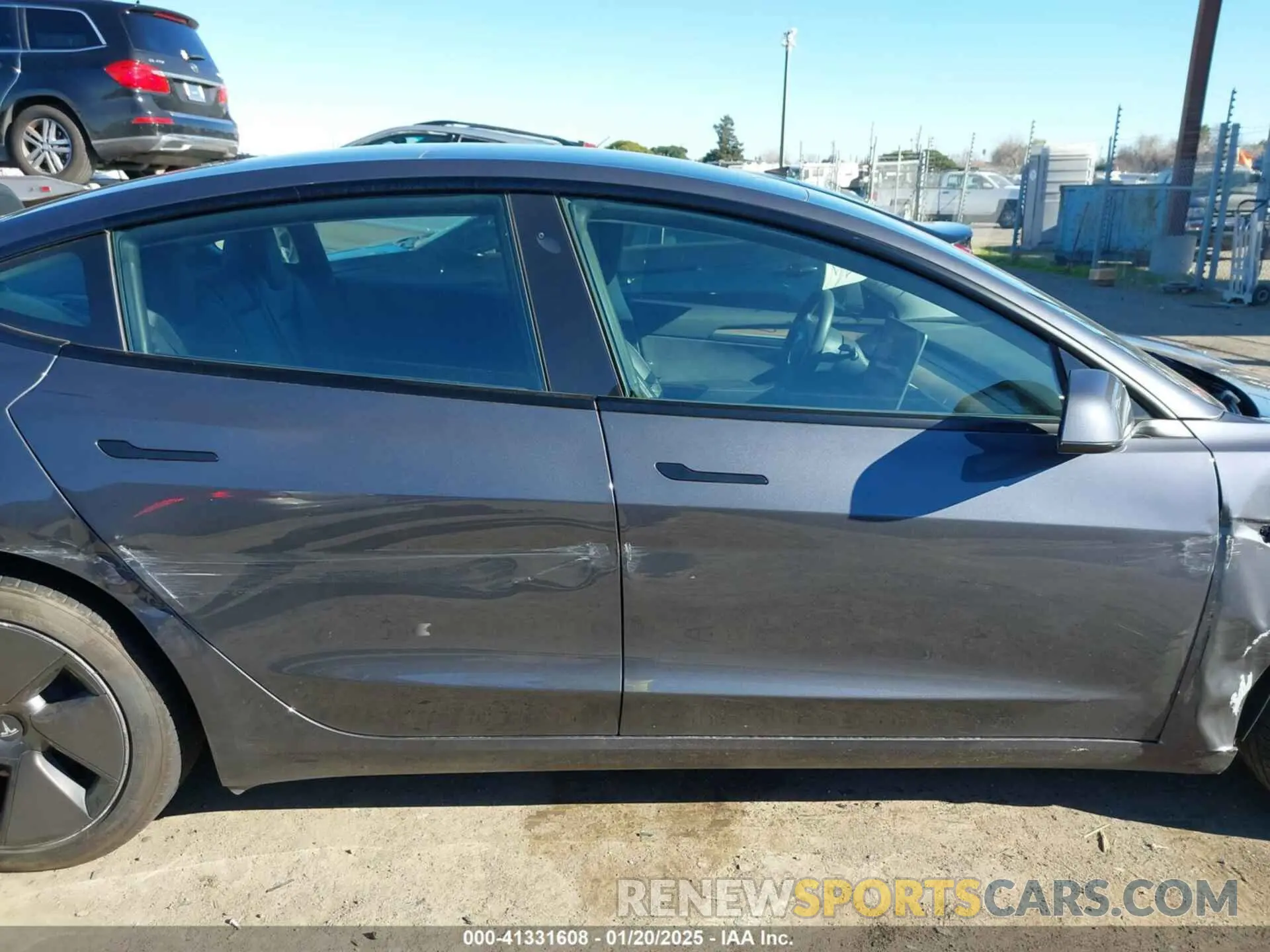 12 fotografías del automóvil dañado 5YJ3E1EA2PF615974 TESLA MODEL 3 2023
