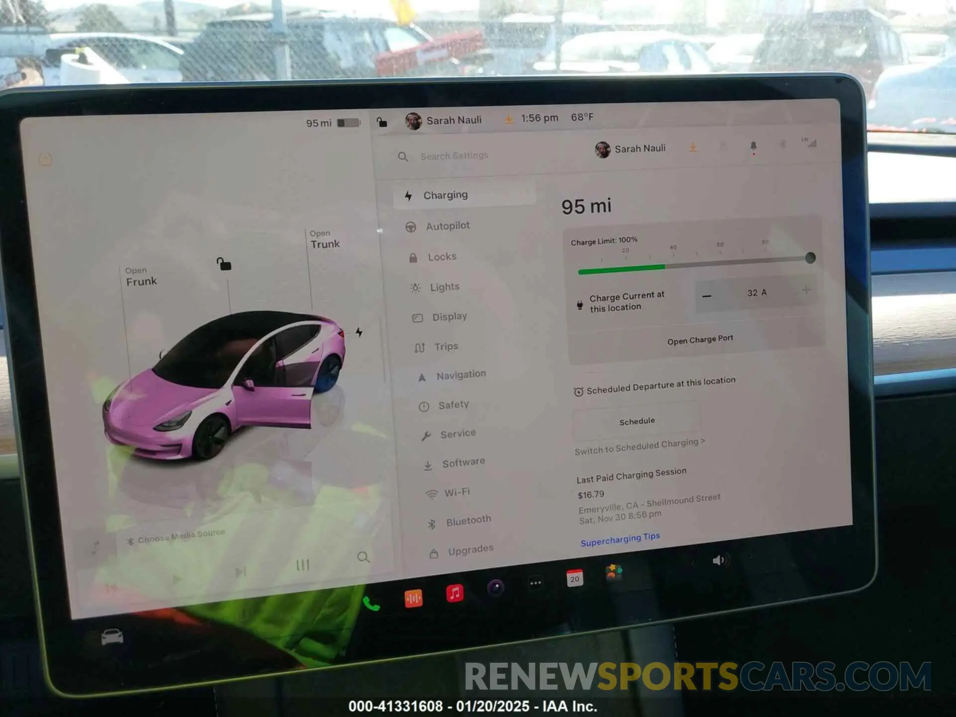16 fotografías del automóvil dañado 5YJ3E1EA2PF615974 TESLA MODEL 3 2023