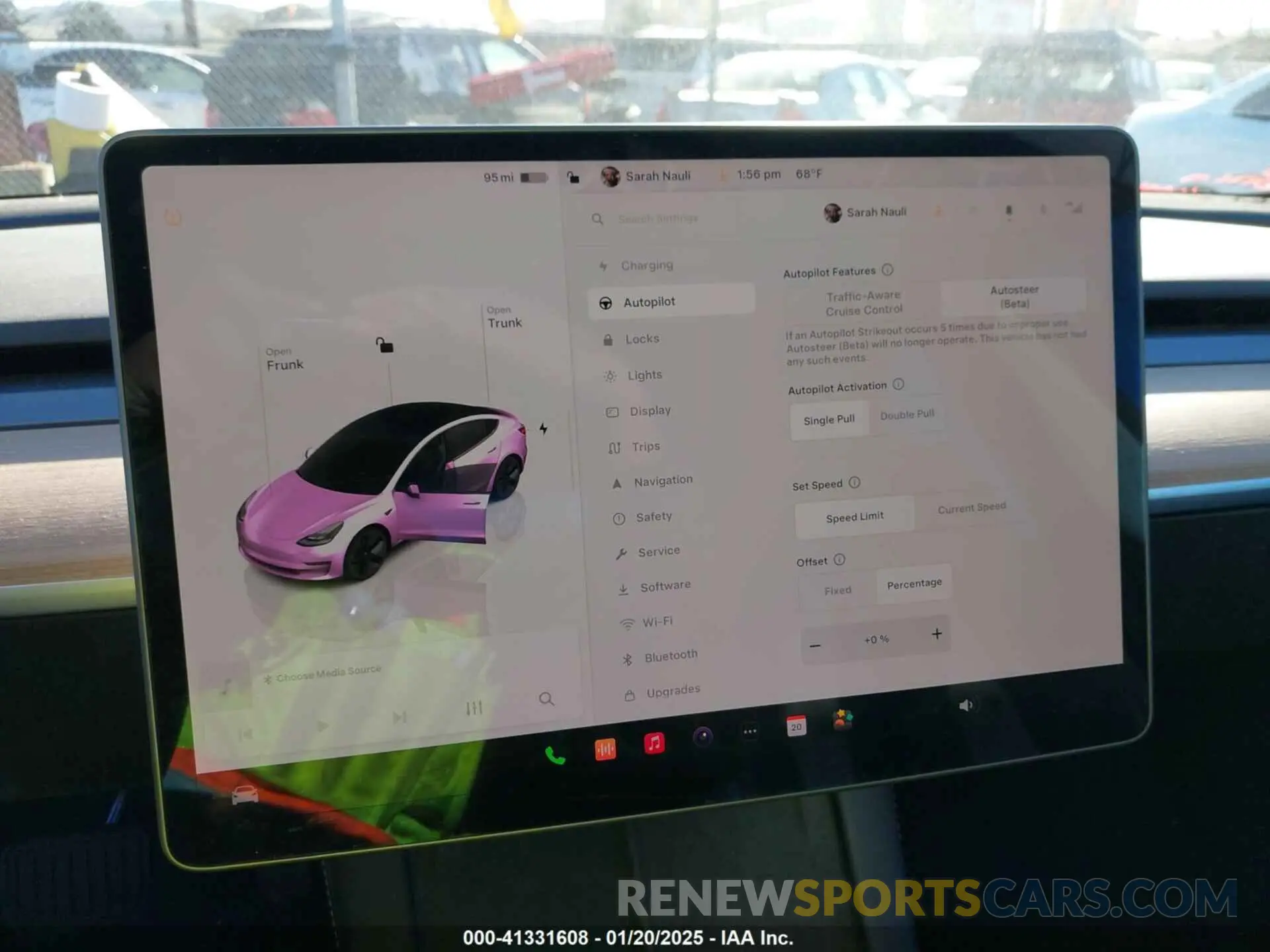 17 fotografías del automóvil dañado 5YJ3E1EA2PF615974 TESLA MODEL 3 2023